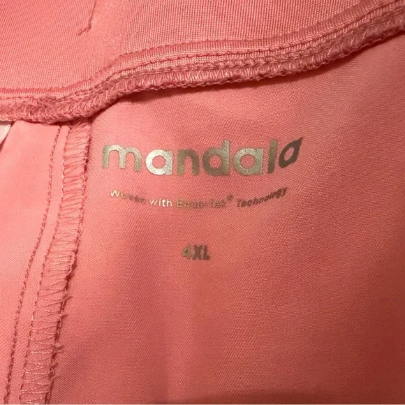 Women's Pink V-Neck Scrub Top and Joggers - Picture 5 of 5